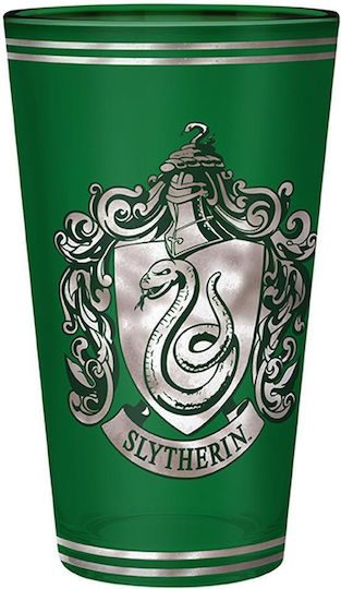Harry Potter Slytherin Glass Cup 400ml