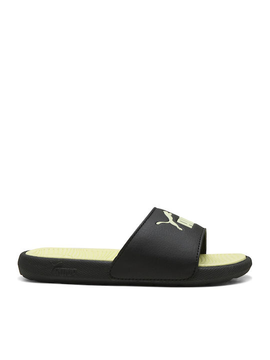 PUMA Παιδικές Σαγιονάρες Slides Μαύρες Cool Cat 2.0