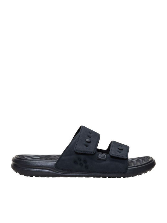 Herrensandalen in Schwarz Farbe