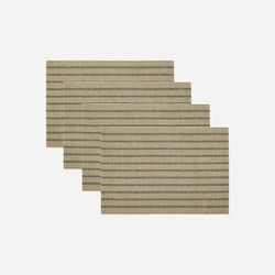 House Doctor Fica Bamboo Placemats Black 46x35cm 4 Pieces House Doctor Fica Bamboo Placemats Black 46x35cm 4 Pieces