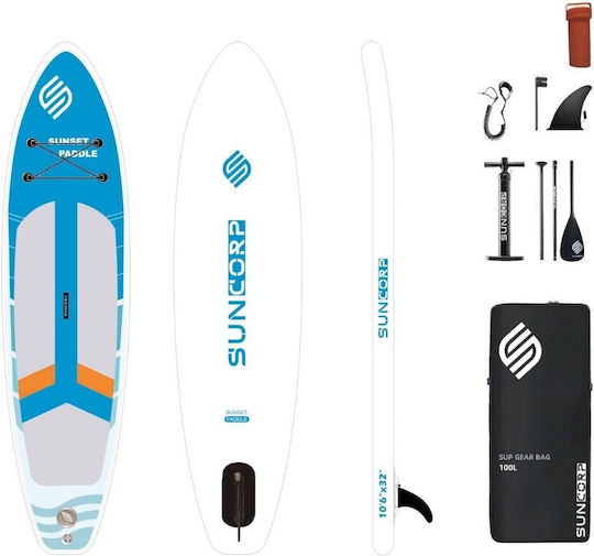 Homeone Aufblasbare SUP Board mit Länge 3,2 m Weiß