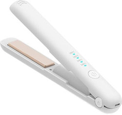 Placă de Îndreptat Părul Wireless Alista Home Adaptor Tip C 5V Tensiune Capacitate Baterie 3000 mAh Îndreptare Ondulare 4 Niveluri de Temperatură 21.8 X 3.1 X 3.4.1 Cm Albă Placă de Îndreptat Părul Wireless Alista Home Adaptor Tip C 5V Tensiune Capacitate Baterie 3000 mAh Îndreptare Ondulare 4 Niveluri de Temperatură 21.8 X 3.1 X 3.4.1 Cm Albă