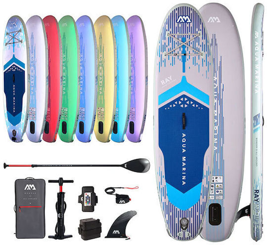 Aqua Marina Ray Inflatable SUP Board / Kayak with Length 3.35m White