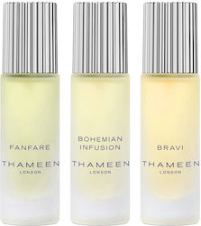 Thameen London Set Fanfare Eau De Cologne Unisex 10 Ml + Bohemian Infusion Eau De Cologne Unisex 10 Ml + Bravi Extrait De Parfum Unisex 10 Ml