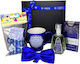 Pachet Pure Love "Best Brother" Parfum Cană Personalizată Papion Odorizant Auto În Cutie Cadou
