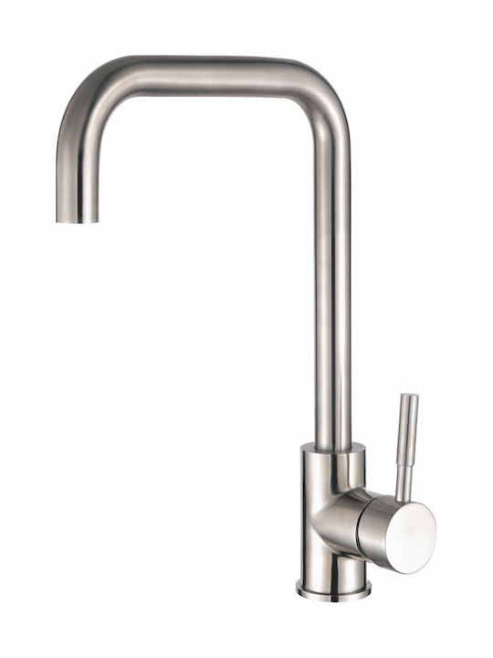Hydra Riva Silver Counter Kitchen Faucet Hydra Riva Silver Counter Kitchen Faucet