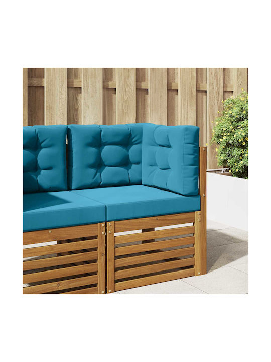 vidaXL Garden Chair Cushions with Backrest Blue...