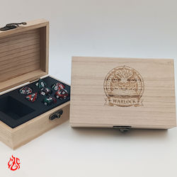Ξυλινο Κουτι Ζαριων Warlock Laser Εκτύπωση Κλασεις Dungeons Dragons Ξυλινο Κουτι Ζαριων Warlock Laser Εκτύπωση Κλασεις Dungeons Dragons