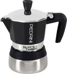 Pedrini Cafetieră Pentru Plită Espresso Argintie