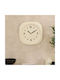 A-s Mifo Wall Clock Plastic Ecru Ø39cm