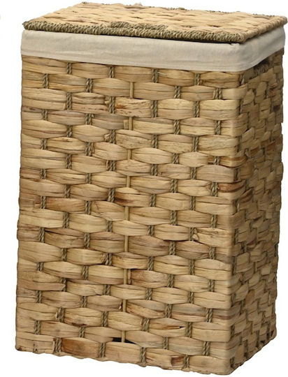 Kaemingk Декоративна Текстилна Кошница с Капак и Дръжки Кафява 36x26x54см