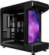 CoolerMaster MasterFrame 360 Gaming Midi Tower Κουτί Υπολογιστή με Πλαϊνό Παράθυρο και ARGB Φωτισμό Μαύρο