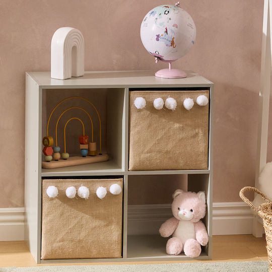 A-s Mix'n Modul Βιβλιοθήκη Δαπέδου Ξύλινη Πράσινη 63.6x30x63.6cm