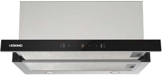 Eskimo Retractable Vent Hood 59.5cm Inox