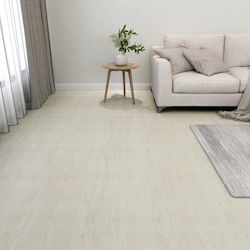 vidaXL Set Plastic Floor PVC with 55 Tiles 1.5m...