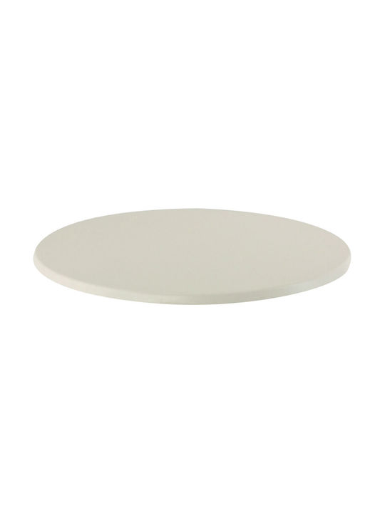 Raki Suprafață Rotundă A Mesei Werzalit Albă 60x60cm MN0166189