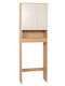 Eurocasa Bathroom Laundry Cabinet 62x23x179cm Matt Lacquer Brown