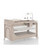 Kinderkraft Leody Кошара за игра с Маса за повиване и Матрак Бежова