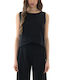 Women's Sleeveless Blouse Black