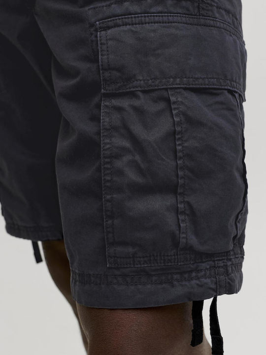 Jack & Jones Men's Cargo Bermuda Black
