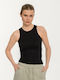 Women's Sports Sleeveless Blouse Black