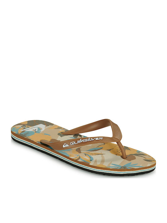Quiksilver Molokai Layback Herren Flip Flops Beige