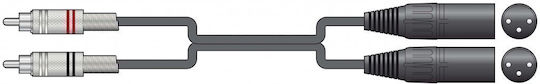 Chord Classic 2xlrm-2rca 3.0m 190.059uk