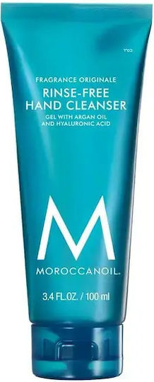Moroccanoil Rinse-Free Hand Cleanser Bubble Bath in Gel 100ml