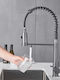 Kitchen Faucet Counter Gray