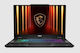 MSI Cyborg 17 17.3" FHD 144Hz (9-270H/16GB/1TB SSD/GeForce RTX 5060/W11 Home) (US Keyboard)