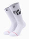Bee. Unusual. Socken Weiß