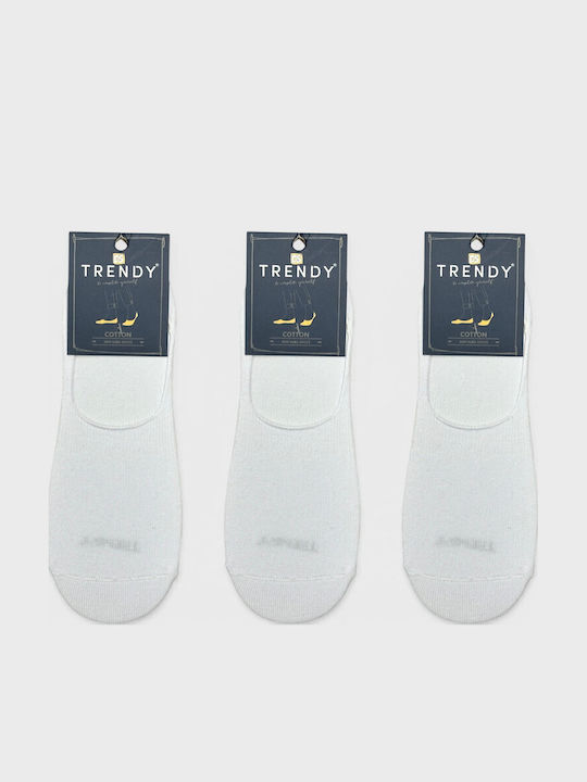 Trendy Ανδρικές Κάλτσες Λευκό 3Pack