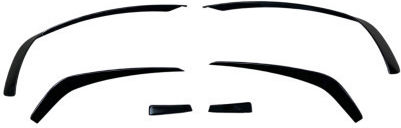 Front Bumper Spoiler Mercedes C-class W204 2007-2013 Black Glossy Oem