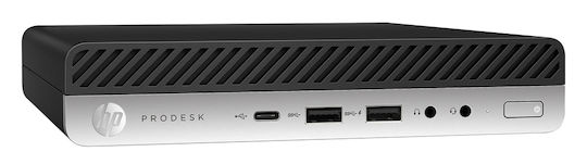 HP ProDesk 600 G4 Micro Generalüberholte Grade A (Kern i5-8400T/8GB/256GB SSD/Kein Betriebssystem) Überarbeitet