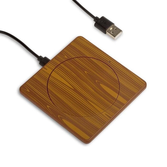 Thinking Gifts Φορτιστής Magsafe 15W Wood (ZipCharger)