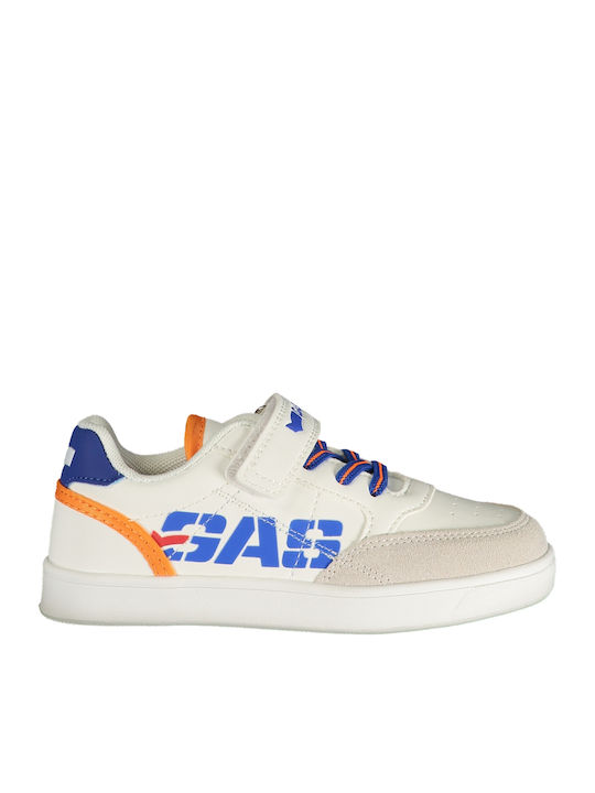 Παιδικά Sneakers με Σκρατς Λευκά