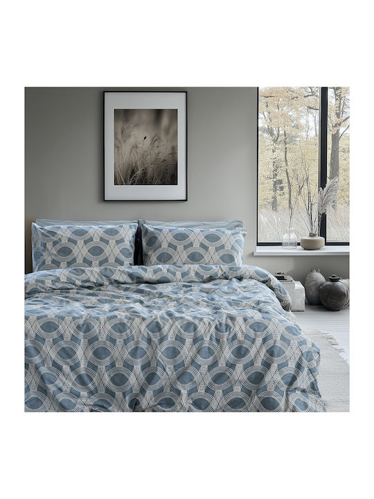 Beauty Home Cotton Duvet Cover Set 170x250cm Si...
