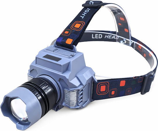 Poly Rechargeable LED Head Flashlight