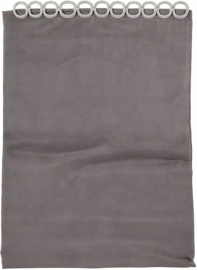 Landsh Завеса За Баня 180x200cm Кафяво-Сиво