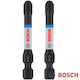 Bosch 2608522521 Schraubendreher-Bits Ph3 X 55mm Impact 2 Stück