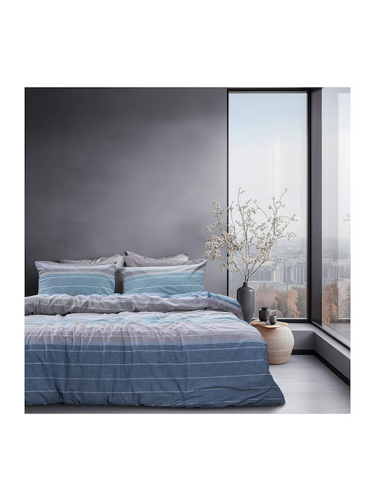 Beauty Home Set Quilt Double 220x240cm Glory Art 12373 Gray 12373PMYD