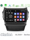 Clarion Auto-Audiosystem Für Hyundai iX45 2012-2017 Bluetooth USB Eingebautes Wi-Fi GPS Apple CarPlay Android Auto Mit 9 Zoll Touchscreen