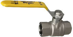 Valve 1'' Female-Female Handle Heavy Duty Brass Type For LPG Natural Gas Oscar