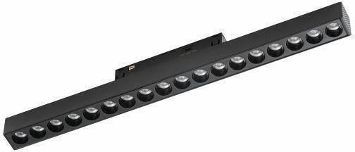 Spot Light LED Ρυθμιζόμενο Λευκό Σποτ σε Μαύρο Χρώμα