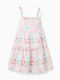 Girls Dress Sleeveless Ecru