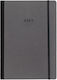 Next Diary 2027 Natural Daily Flexi Dark Gray E...
