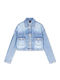 Long Women's Blue Jean Jacket