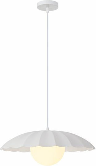 Spot Light Κρεμαστό Φωτιστικό Λευκό με Ντουί E27
