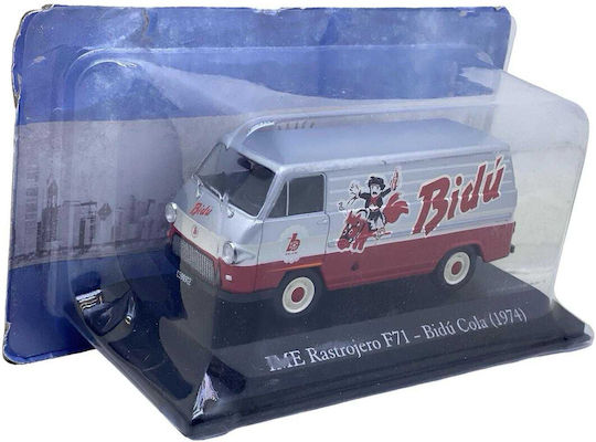 Mcaheta Ime Rastrojero F71 Bidu Cola 1974 Silver Red