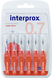 Interprox Interproximal Μεσοδόντια Βουρτσάκια 0.7mm 6τμχ